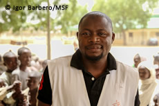 MSFの健康教育チームリーダーを務める
ハムザ・ハッサン（38歳）
