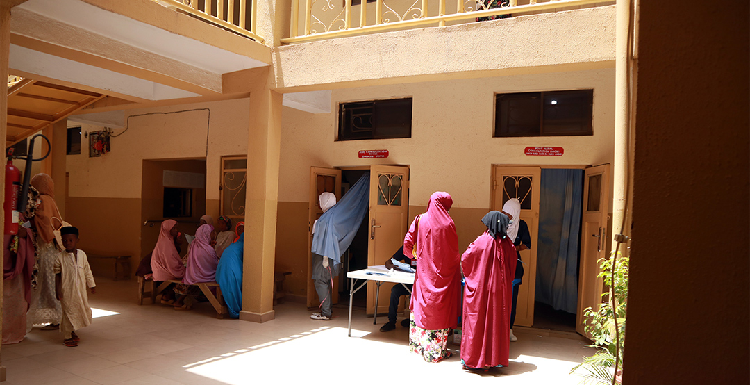 MSF runs Maternal and Child Health (MCH) at Gidauniyar Alheri Health Centre in Kano, Nigeria © MSF