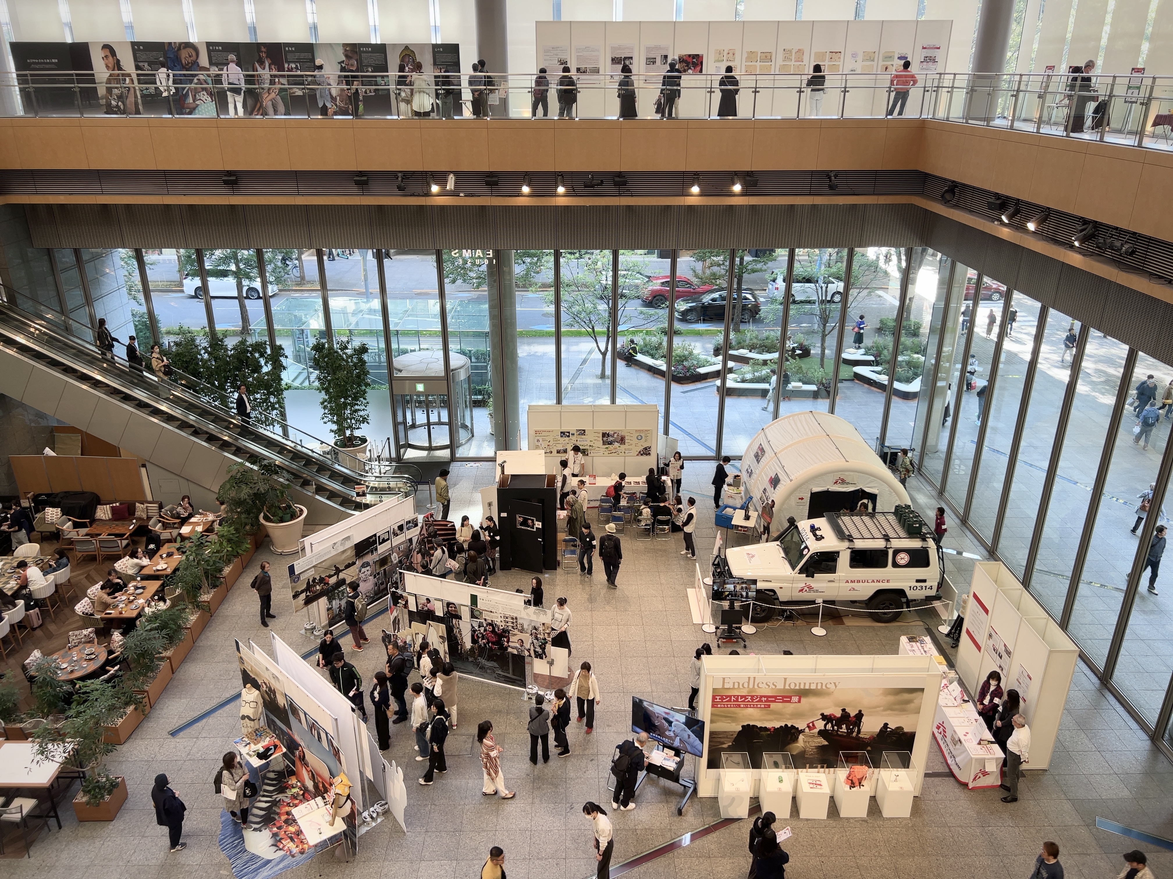2024年に開催した東京展の様子