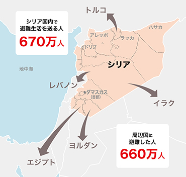 シリア内戦特集 避難民1300万人の危機とは 国境なき医師団日本