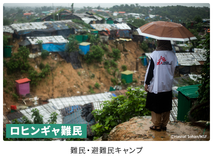 難民・避難民キャンプ