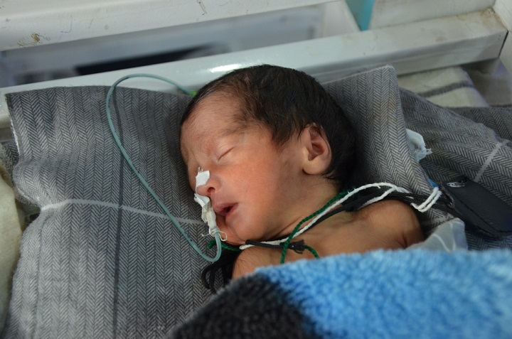 MSFのホースト産科病院では1日100件もの出産を扱う © Kate Stegeman/MSF