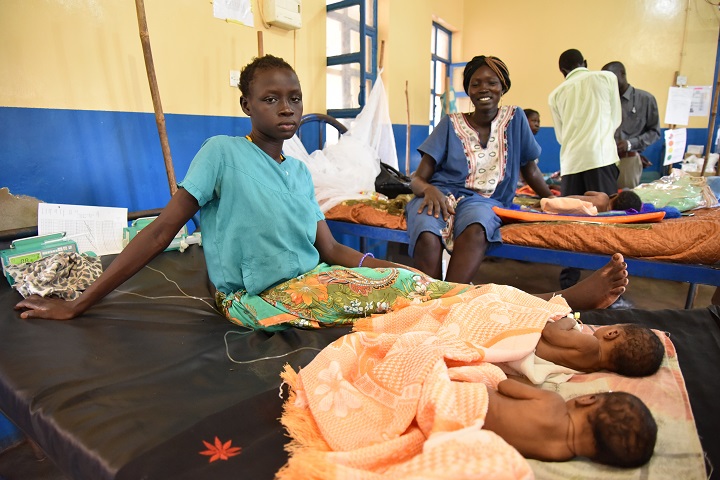 アウェイル病院の産科病棟　南スーダンでは出産も大きなリスクを伴う　© Jean-Christophe Nougaret/MSF