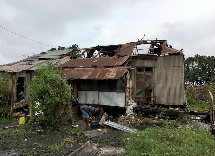 破壊されたベイラの住宅（2019年3月19日撮影）　© Joao Beirao/MSF