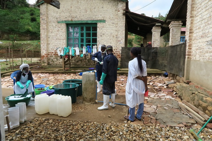 衛生対策も感染予防などには効果的だ © Caroline Frechard/MSF