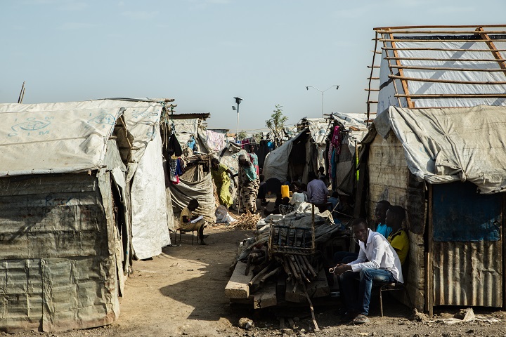 保護区内の治安も悪化しているが、住民は「外よりマシ」と言う　© Igor Barbero/MSF