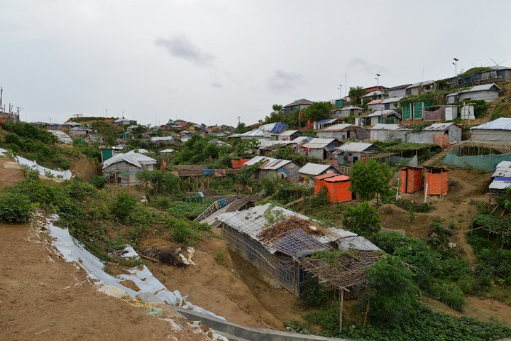 ロヒンギャの難民キャンプ © Mohammad Ghannam/MSF