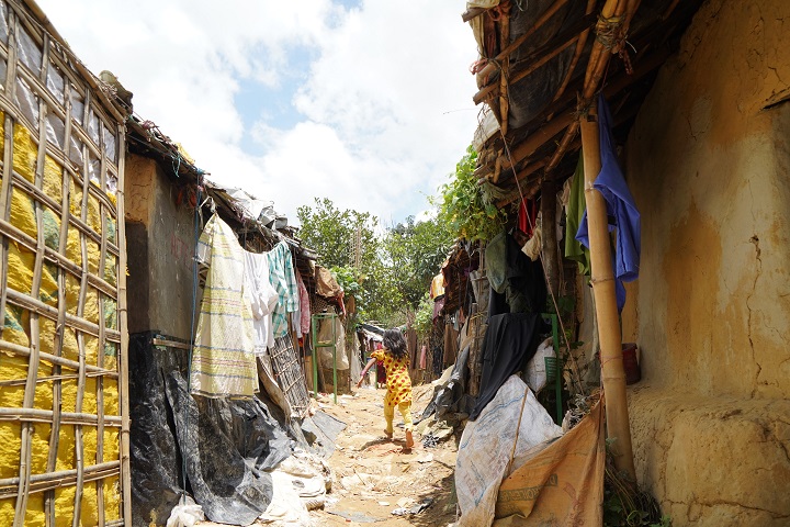 クトゥパロンのロヒンギャ難民キャンプ　©Dalila Mahdawi/MSF