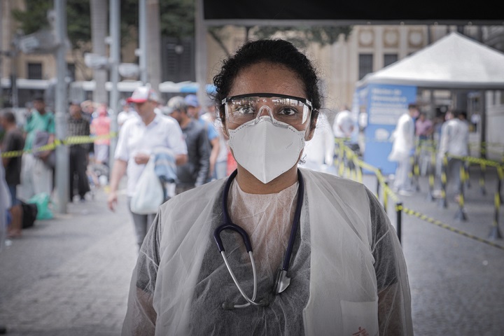サンパウロでMSFプロジェクト・コーディネーターを務めるアナ・レティシア・ネリー　© Andre Francois / MSF