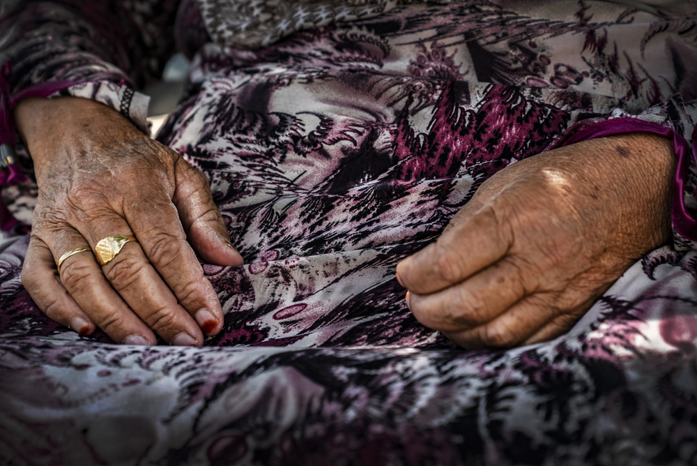 心の健康に関する問題でMSF施設を訪れたパレスチナの女性 © Juan Carlos Tomasi