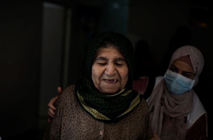 90歳になるマリアムさん 持病があり、感染した際のリスクが高い © Diego Ibarra Sánchez