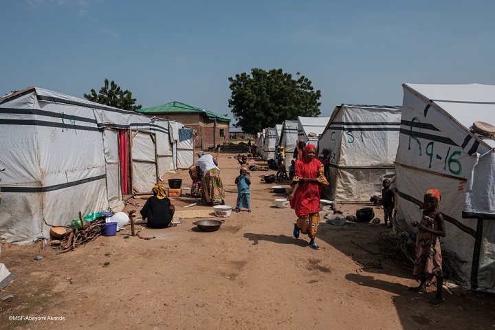 アンカの国内避難民キャンプは深刻な生活物資不足に覆われている