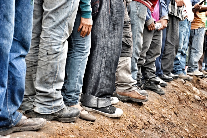 メキシコでは米国を目指す数多くの移民・難民が厳しい生活を送ってきた＝2017年　🄫 Jose Michelena/MSF