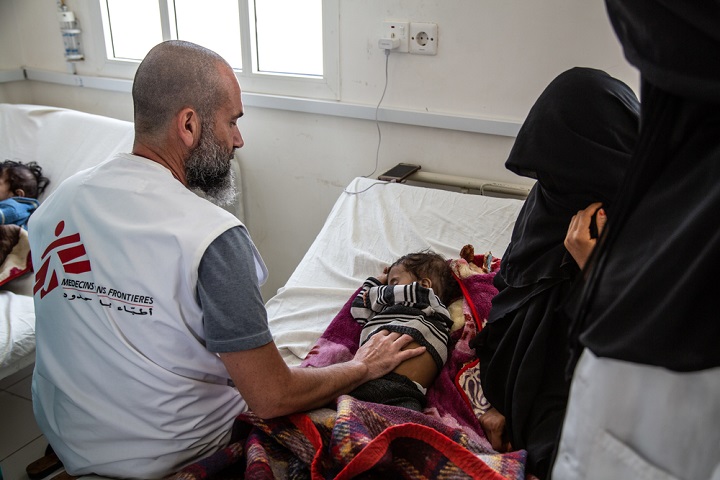 子どもの入院患者が増えている=2019年 © Agnes Varraine-Leca/MSF