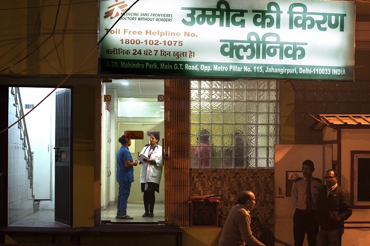 ウミード・キ・キラン診療所は週7日、24時間開院している　© Showkat Nanda