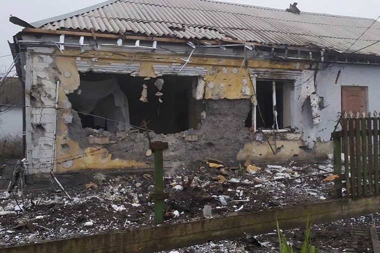 激しい攻撃が続くマリウポリ。多くの住民が取り残されている=2022年3月3日　© MSF 