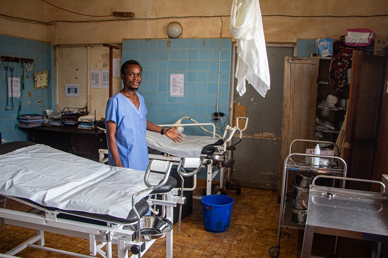 ワリカレ総合病院内の産科病棟。毎月平均350件の分娩が行われている＝2024年2月22日　© MSF/Marion Molinari