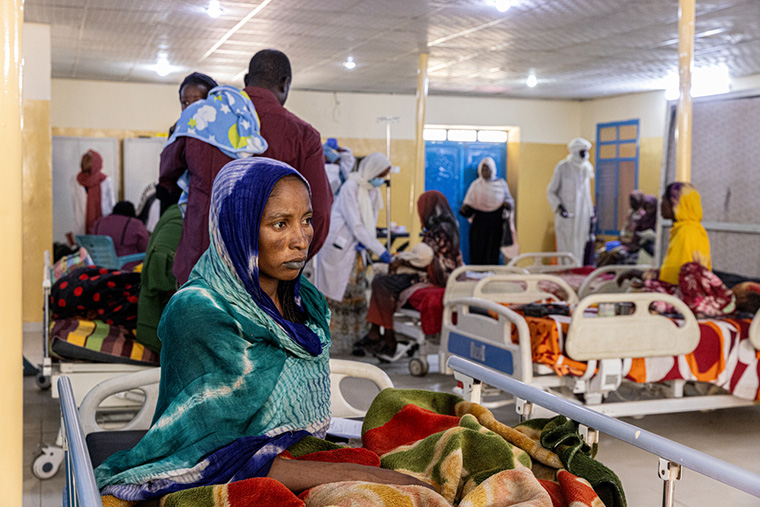 ザリンゲイ教育病院の救急病棟 Ⓒ Juan Carlos Tomasi/MSF