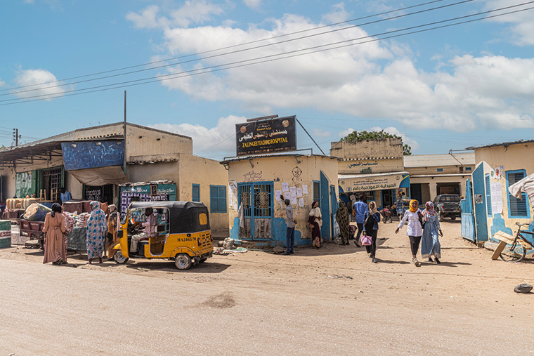 MSFの支援するザリンゲイ教育病院 Ⓒ Juan Carlos Tomasi/MSF