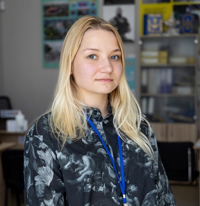 避難生活を送るアリーナさん © Fanny Hostettler/MSF