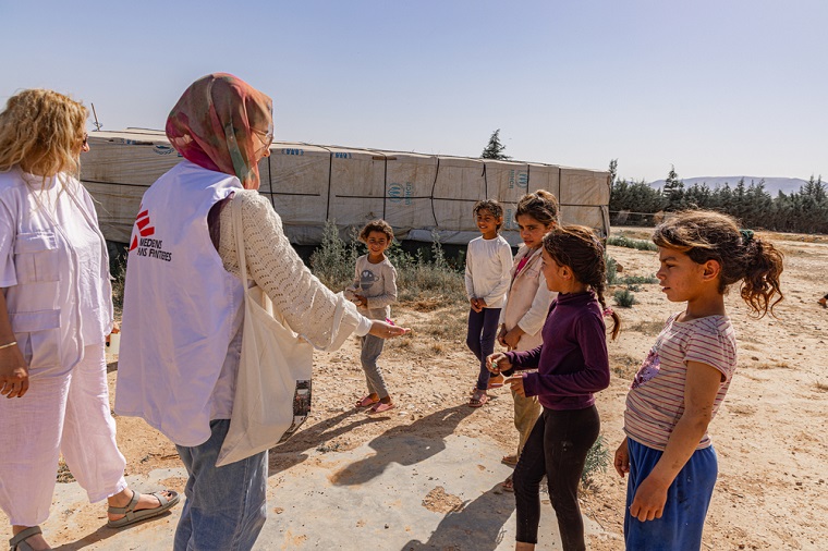 経済危機が長引くレバノンで、シリア難民を取り巻く状況は悪化した © Carmen Yahchouchi/MSF