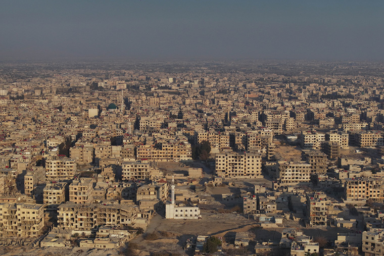 激しい攻撃は地域を破壊し、人びとにも甚大な被害を与えた=2025年1月30日 Ⓒ Omar Haj Kadour