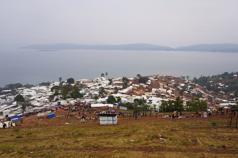 人口が急増し、1万2000人超が住む集落となったロメラ＝2025年6月18日　Ⓒ Sam Bradpiece/MSF