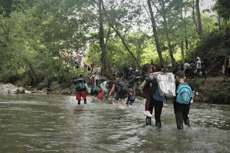 2年前には毎日2000~3000人がダリエン地峡を横断していた=2023年8月7日 Ⓒ Natalia Romero Peñuela/MSF