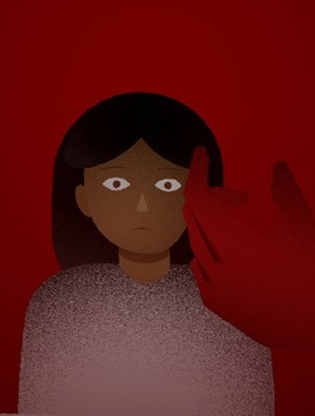スハさんは収容施設に拘束後、娘たちと引き離された Ⓒ MSF