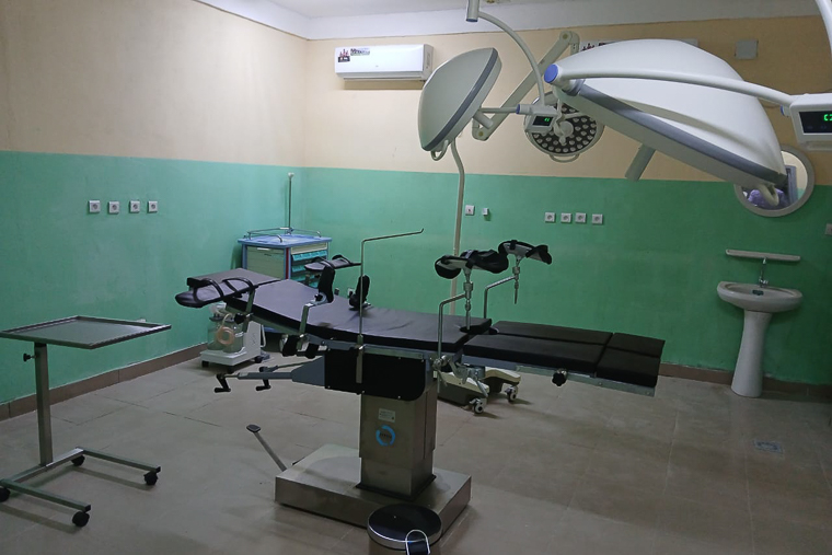 MSFとチャド保健省が移転したティネの新しい病院＝2026年2月22日　© MSF