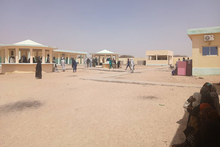 MSFとチャド保健省が移転したティネの新しい病院＝2026年3月30日　© MSF