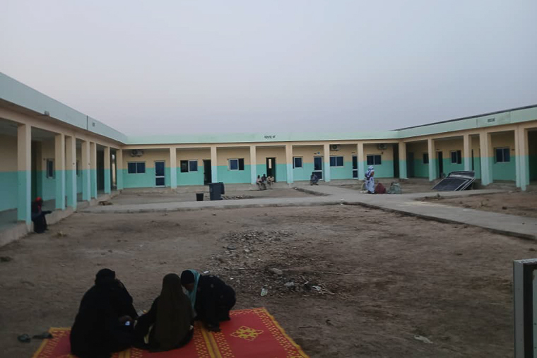 MSFとチャド保健省が移転したティネの新しい病院＝2026年3月30日　© MSF