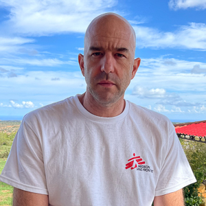 国境なき医師団（MSF）の緊急対応責任者ミシェル・ラシャリテ　© MSF