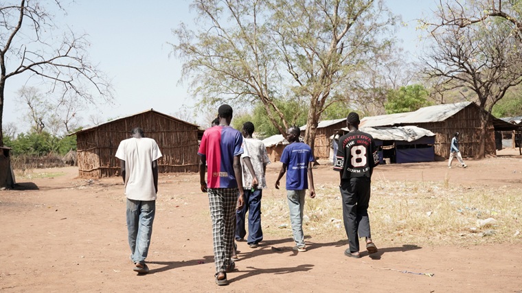 クレ難民キャンプで暮らす若者たち　© Metasebia Teshome/MSF