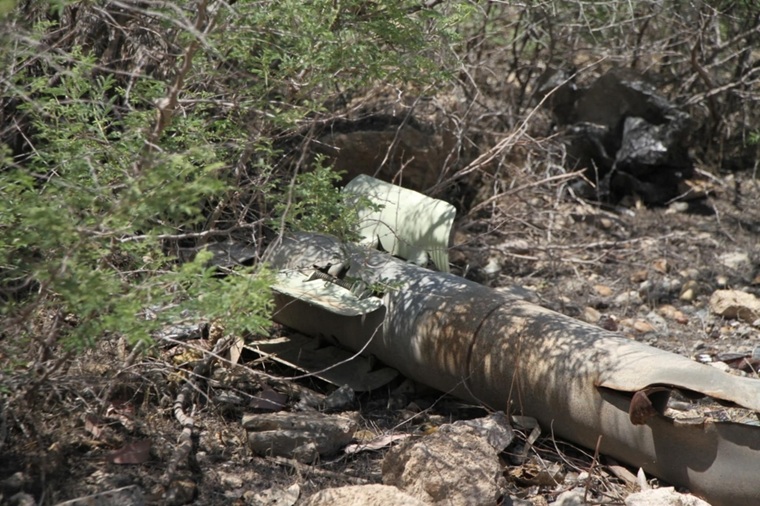 デリゾール県内に残る爆発物＝2025年5月26日　© Asmar Al-Bahir/MSF