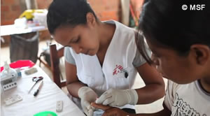 MSFの国際的な医療・人道援助活動が評価された