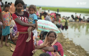 ロヒンギャ難民の女性の多くが壮絶な体験を持つ