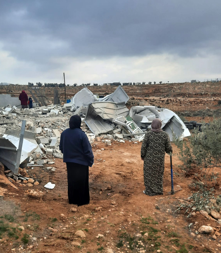 マサーフェルヤッタには何度も自宅が破壊された住民も © Salam Khatib/MSF