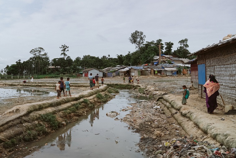 6年にわたってキャンプでの生活が続いている　　© Victor Caringal/MSF