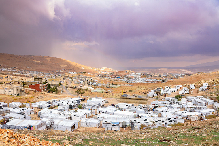 レバノン： MSFはアルサルの難民キャンプでコレラの大規模な流行に対応した=2022年11月　Ⓒ Carmen Yahchouchi