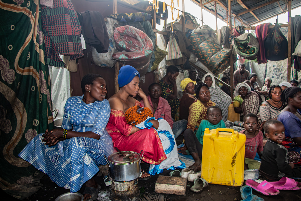 戦闘が続き、新たな避難民が増え続けている　© Marion Molinari/MSF