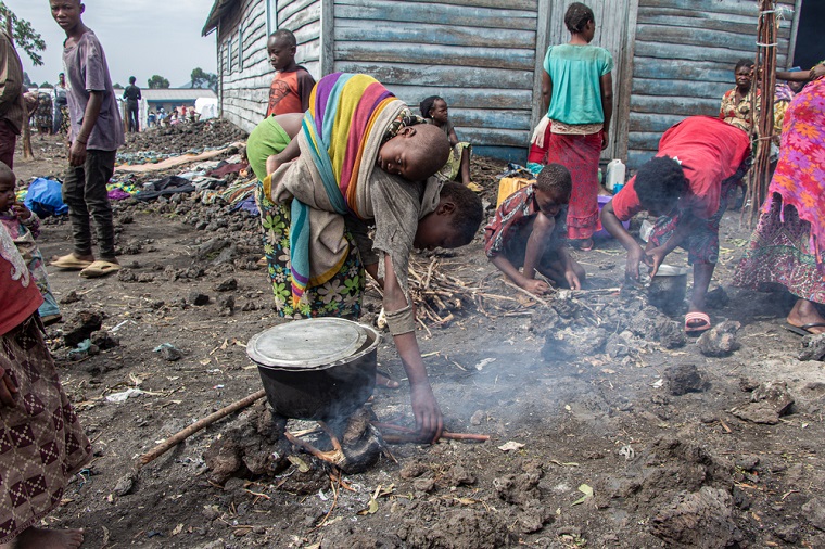 清潔な水が手に入りづらいことでコレラのリスクが高まる　© Marion Molinari/MSF