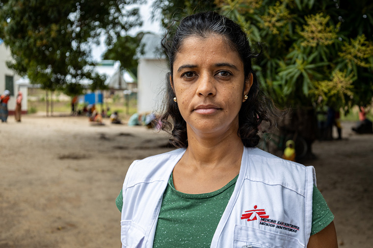 MSFの心のケア活動マネジャー、タチアン・フランシスコ<br> Ⓒ Mariana Abdalla/MSF