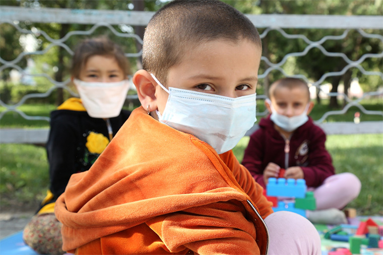 MSFは2011年から、タジキスタンのドゥシャンベで小児結核の治療に取り組んでいる　Ⓒ Sabir Sabirov