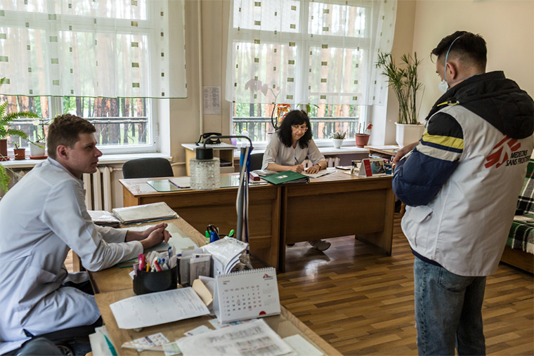 ジトーミル地域結核診療所=2021年5月 Ⓒ Oksana Parafeniuk/MSF