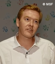 MSFのベルトラン・ドラゲ医師