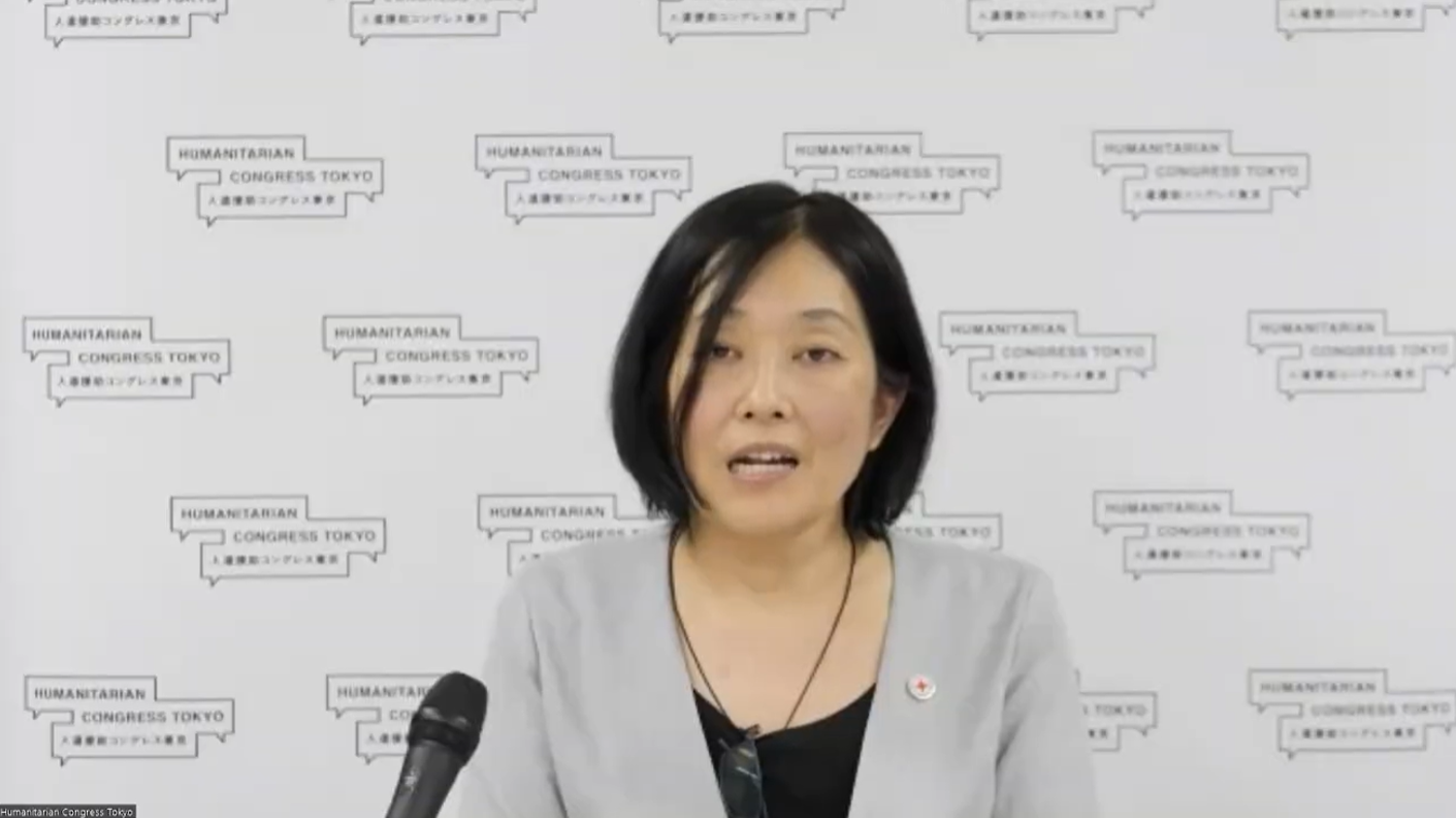 榛澤祥子氏（ICRC駐日代表）　　© MSF/ICRC