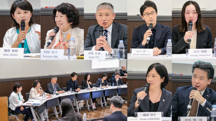 満員の聴衆を前に熱い議論が展開されたハイブリッドセッション　　© ICRC/MSF