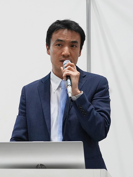 浦辺隼氏　Ⓒ MSF