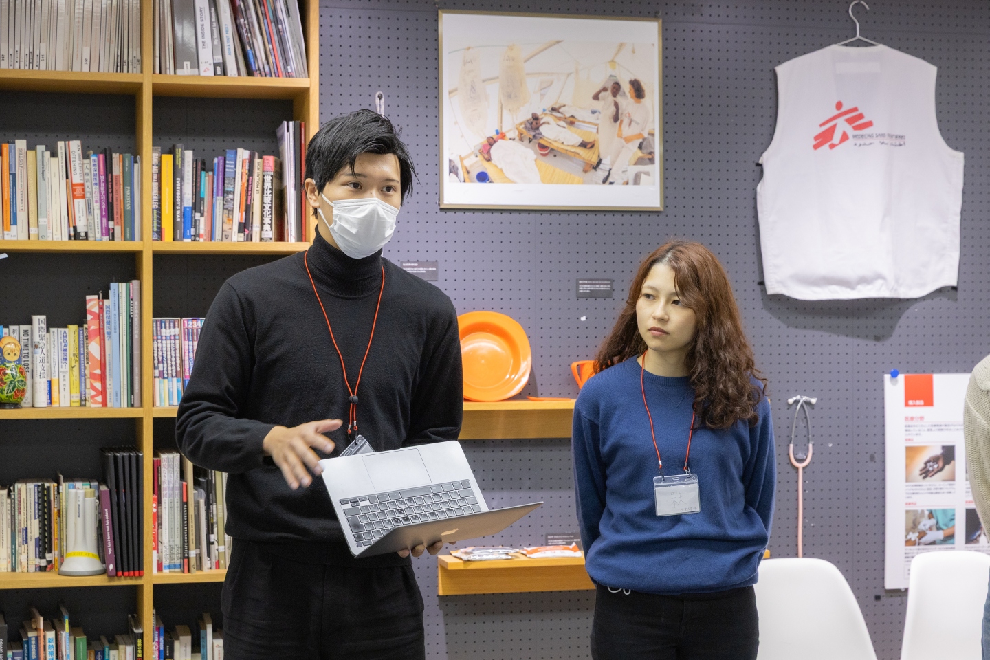 運営メンバーで段取りを確認　© Yuichi Mori Photography